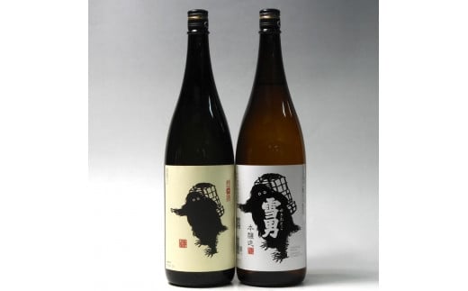 日本酒 鶴齢 雪男 純米・本醸造 1800ml×2本セット