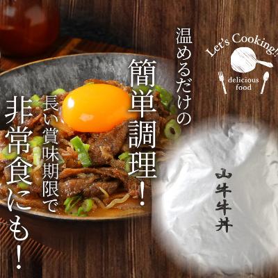 ふるさと納税 木城町 「山牛」を使った牛丼のもと7パックセット  K16_0013_1 |  | 02
