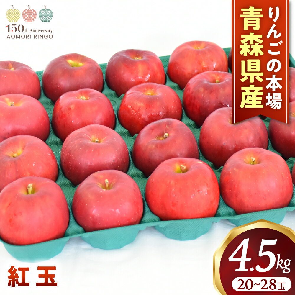 【ふるさと納税】青森りんご【紅玉】約4.5kg（20〜28玉）【2025年産・先行予約】★2025年10月中旬〜11月上旬頃まで発送予定★りんご 林檎 リンゴ 国産 紅玉 フルーツ 果物 贈答 土産 青森県 三戸町 R0214