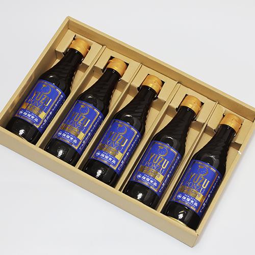 ゆずポン酢 250ml×5本(指宿食品/010-341) ポン酢 ぽんず ゆず 柚子 万能 タレ たれ だし 出汁 国産 カツオ カツオタタキ たたき 刺身 調味料 ドレッシング サラダ カルパッチョ