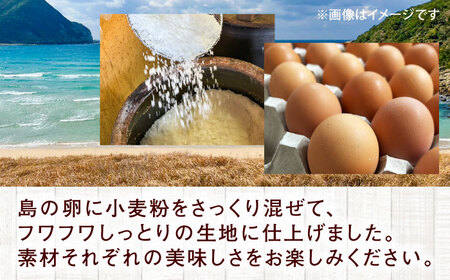 【全6回定期便】ロールケーキ2種セット（島の卵・島のお茶） 五島市/uncalin[PGK031]