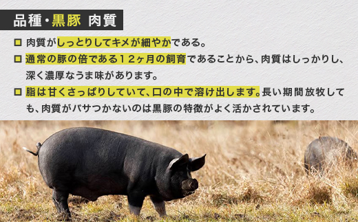 鹿追産 自然放牧黒豚 しゃぶしゃぶ(3種各200g)＆無添加生ソーセージ(3種各150g)セット【配送不可地域：離島】