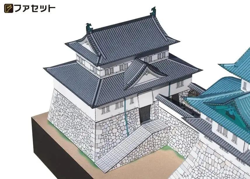 1249 復元 幕末 名古屋城ペーパークラフト