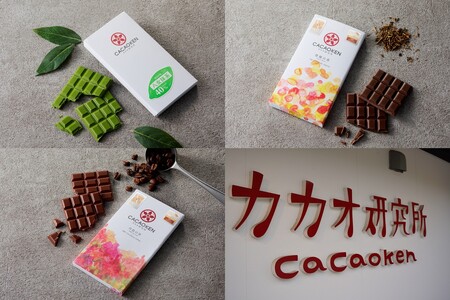 鉄板焼ハンバーグ(2種各3個)＆カカオ研究所 茶葉のチョコセット(カカオ研究所 チョコレート 抹茶 珈琲 ほうじ茶 ハンバーグ デミグラスソース)【B-205】