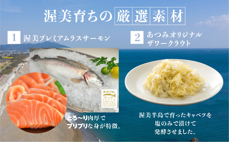 【先行予約】あつみのサーモン餃子 2袋 ご当地 送料無料 ラスサーモン サーモン 餃子 渥美半島 田原市 愛知県 渥美フーズ おかず 惣菜 おつまみ 国産 小分け