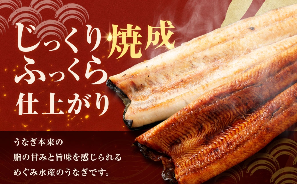めぐみうなぎ紅白4尾