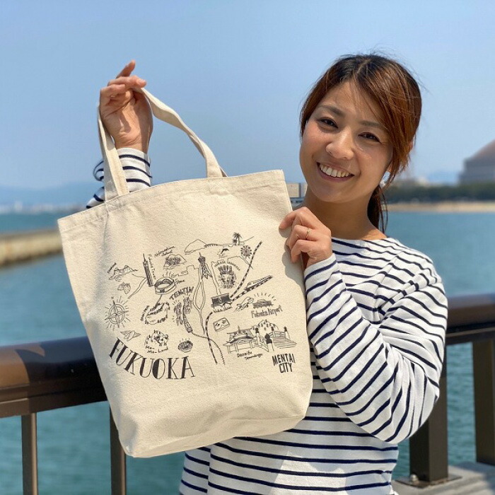 MENTAI CITY エコバッグ (MAP) 2個セット