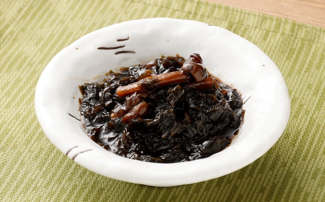 大阪産わかめ佃煮 (しめじ入り) 80g×3袋 合計240g わかめ ワカメ 佃煮 しめじ 惣菜 おかず ご飯 ごはん 簡単調理 冷蔵