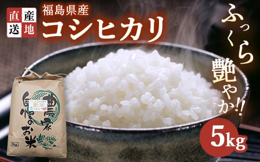 
                  令和7年産 コシヒカリ 5kg  | 米 こめ 白米 精米 ごはん お米 5キロ 国産米 ブランド米 こしひかり 福島県産 農家直送 産地直送  はんざわエコファーム 冷めても美味しい おにぎり 弁当 家庭用 精米済み 猪苗代町
                