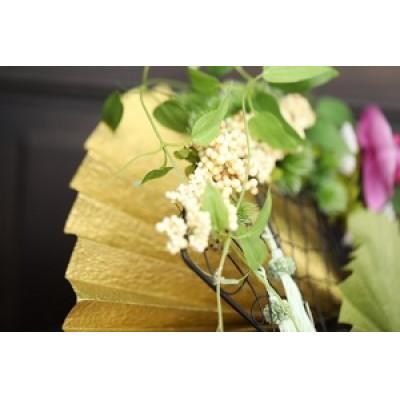 ふるさと納税 北上市 アートフラワー「扇とラン」1個 |  | 02