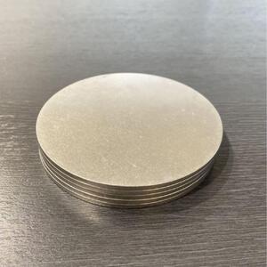 ステンレス製コースター 5枚セット