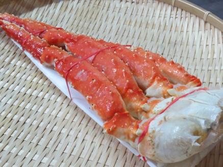 【厳選】ボイル本タラバガニ脚4Lサイズ約1kg（ロシア産/網走市内加工） ABC011