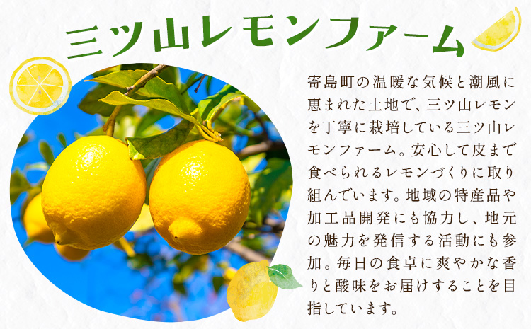 【先行予約】皮ごとガブリ！ 三ツ山 グリーン レモン 訳あり 5kg 三ツ山レモンファーム《9月下旬-3月中旬頃出荷》岡山県 浅口市 れもん 檸檬 防腐剤不使用 ワックス不使用 送料無料