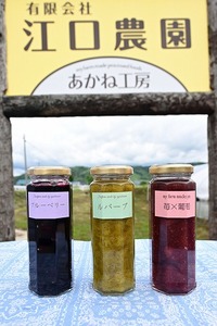 江口農園　果実ぎっしりジャム　3本セットB