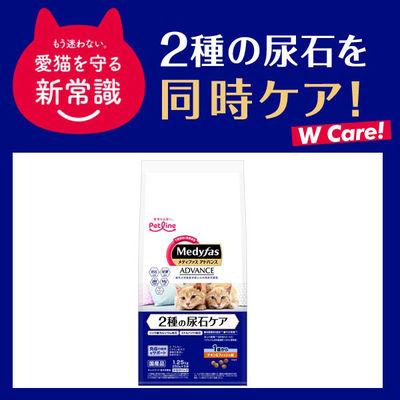ふるさと納税 多治見市 【最短当日発送】メディファスアドバンス 猫 2種の尿石ケア 1歳〜 1.25kg フィッシュ味 |  | 01