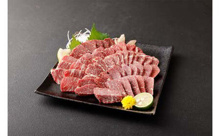 ＜ R8年熊本地震復興支援 ＞熊本 馬刺し 上霜降り トロ 300g（50g×6個）馬肉 馬刺