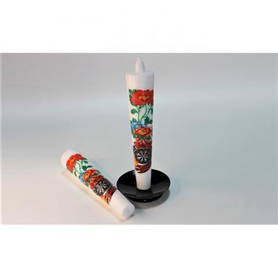 ふるさと納税 新潟市 御所車5丁(2本入)・燭台セット [54070213] |  | 01