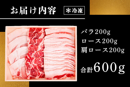 E-23 石垣島産アグ―豚（南ぬ豚）焼肉セット600g