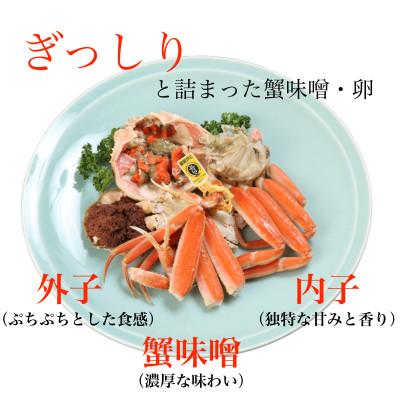 ふるさと納税 越前町 【2026年11月中旬頃より順次発送】《浜茹で》越前産せいこがに　3杯(生で合計約600g) |  | 01