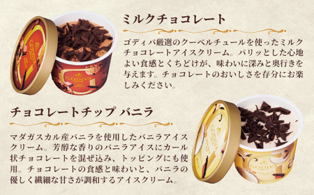 【ふるなび限定】【ゴディバ】GODIVA アイスコレクション 5種 6個 - 贅沢 ご褒美 アイス アイスクリーム  贈り物 夏 お菓子 スイーツ お取り寄せ チョコレートアイス チョコアイス ダーク