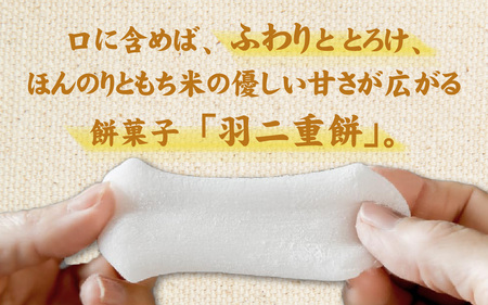 羽二重餅 18袋入り [A-046001] / 羽二重餅 餅 もち ふんわり 餅菓子 菓子 和菓子 銘菓 絹 個包装 ギフト プレゼント