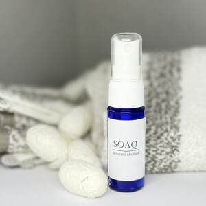 SOAK/M　肌に優しいシルク配合のふきとり石鹸水ミストタイプ　20mL【1678487】