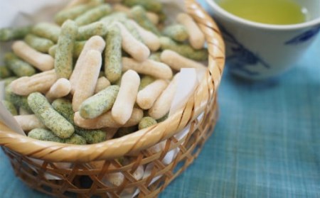 菓子道楽新野屋 くろ羊かん（1本）・米菓（3種）4袋セット [B544]