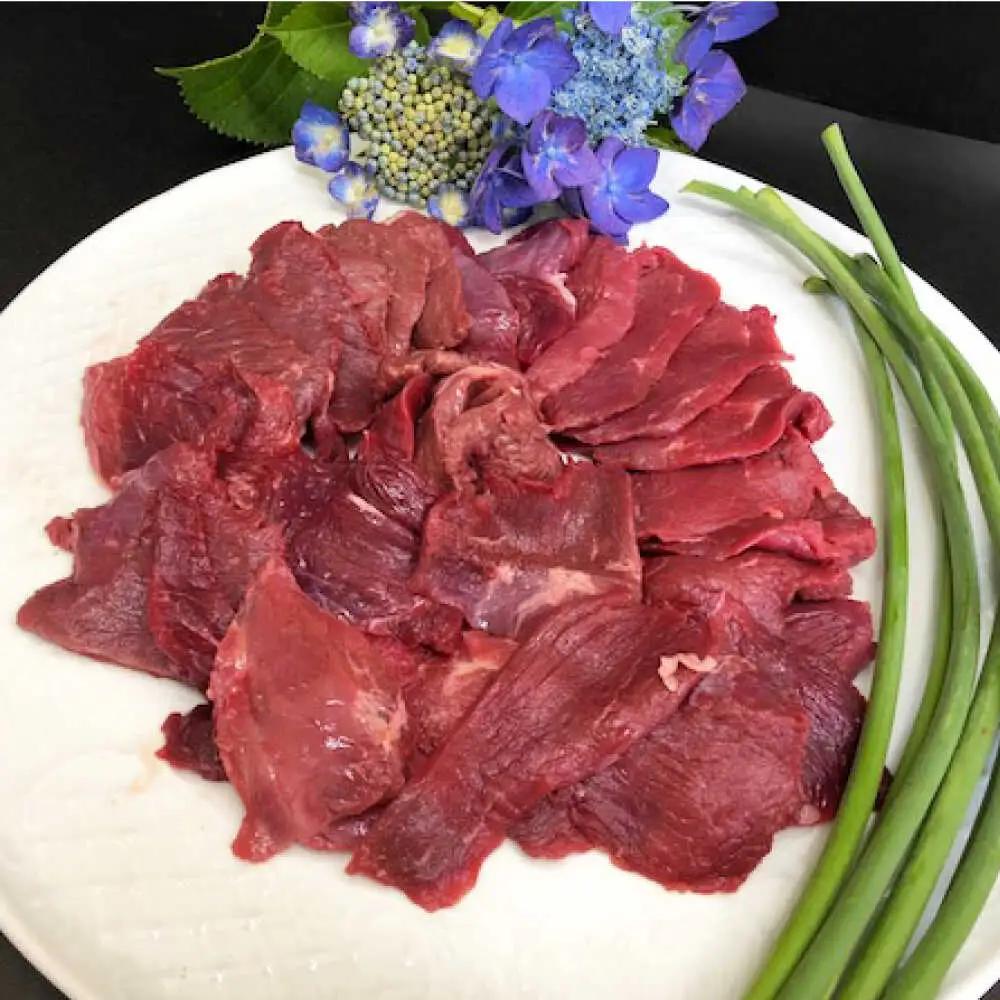 エミュー肉スライス 400g / 佐賀県 / 株式会社きやまファーム[41ALAA001]