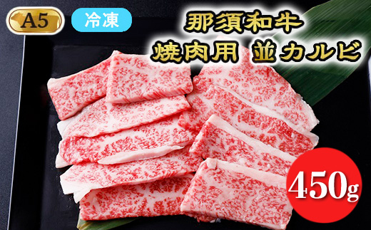 【冷凍】那須和牛焼肉用A5（並カルビ）牛肉 国産 冷蔵 冷凍 焼肉 那須町〔B-1〕