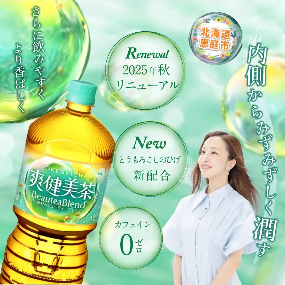 『定期便：全3回』爽健美茶2000mlPET×6本【38000802】