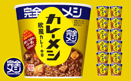 完全メシ カレーメシ 欧風カレー 2ケース 計12食 BIBI026 日清