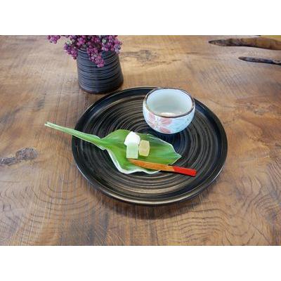 ふるさと納税 三木町 【香川漆器】丸盆　象谷塗　尺0(29.5cm) |  | 01