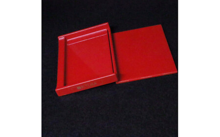 K．TURA　市松模様木製名刺ケース（黒） ／ カードケース 入れ物 小物 漆塗り 純金箔 金 伝統 お洒落 おしゃれ 和 和風 イチマツ 贈り物 プレゼント 埼玉県 No.067