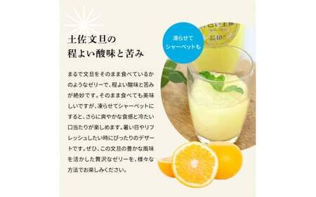 土佐文旦ゼリー『まるごとぶんたん』10本セット ゼリー飲料 ぜりー ブンタン ぶんたん フルーツ 果物 柑橘 みかん お菓子 おかし おやつ デザート スイーツ おいしい【土佐文旦産直協同組合】 [B
