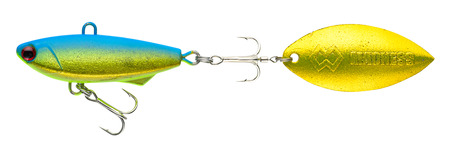 BAKUREE spin 30 #11 銀粉グリーンチャートゴールド