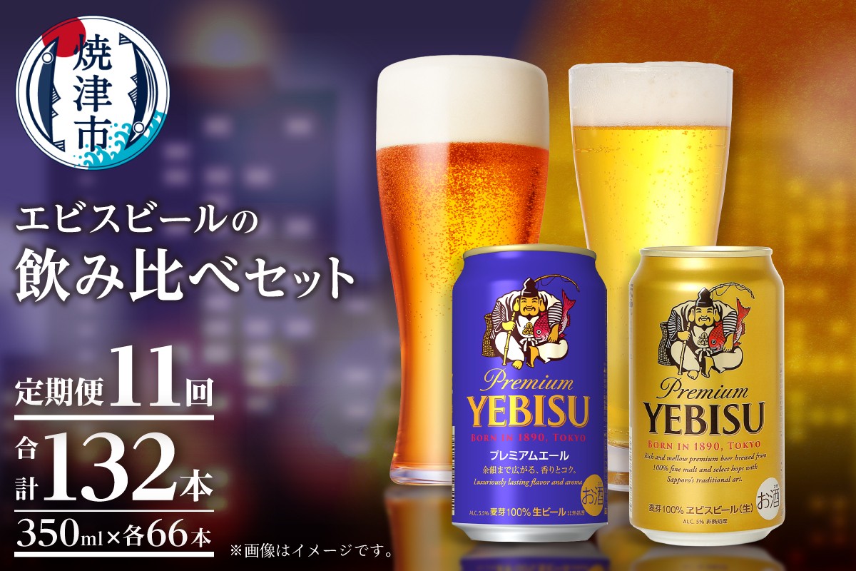 
                  T0110-1011　【定期便11回】エビス・エビスプレミアムエール 飲み比べ 350ml×各6本 合計12本
                