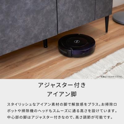 ふるさと納税 大川市 サイドボード 150cm リード　グレー×ブラック【大川家具】 |  | 03