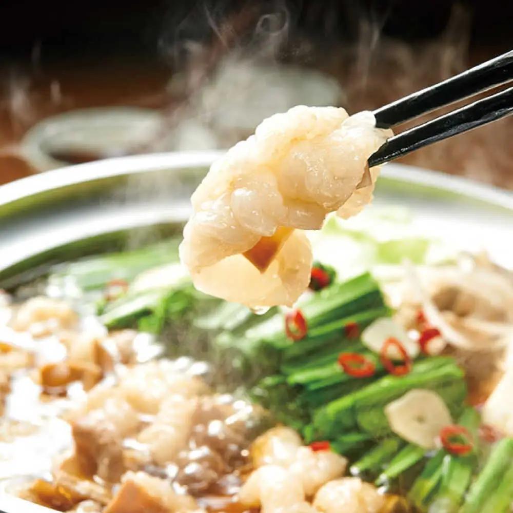 【全12回定期便】博多もつ鍋あごだし醤油味 3-4人前×3個セット[BGAH055]定期便