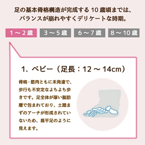 【株式会社 村井】キッズインソール２　ベビー専用 1～2歳