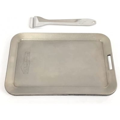 [TTLFTi012]フェニックスライズの鉄板「焚き火テッパン チタン厚さ5.0mmラージサイズ」【配送不可地域：離島・沖縄県】