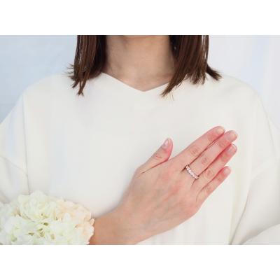 ふるさと納税 甲府市 K18PG 3.00ctUPフルエタニティダイヤモンドリング9977 |  | 02