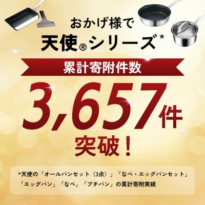 ふるさと納税 加西市 [天使のエッグパン]専用ターナー付 ガス・IH対応 玉子焼き[No5698-0934] |  | 01