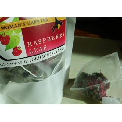 ふるさと納税 帯広市 【国産ハーブティードライベリー入り】ラズベリーリーフティーティーバッグ8包入×3袋
