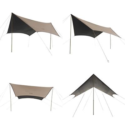 ふるさと納税 城陽市 Tradcanvas ソーラーヘキサタープM キャンプやアウトドアに熱中症対策でも　71202001 |  | 02