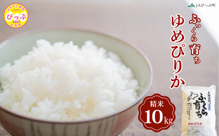 2024年産　ゆめぴりかのふるさと「比布町」　JAぴっぷ町　ゆめぴりか精米　10kg