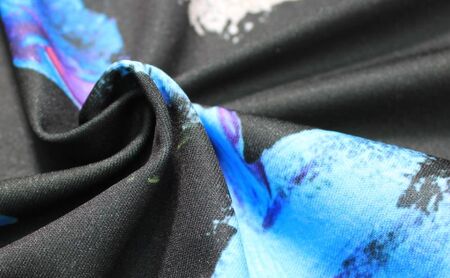 Tシャツ 感覚刺激Tシャツ 08AKAAO 洋服 ファッション 総柄Tシャツ プレゼント 手書き 絵画 アート作品 通気性 柔軟性 日本製 福祉施設 ワークショップ 東京都 墨田区 3L