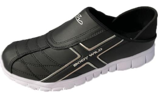 紳士用キックバックシューズ　BMH1791（ブラック、L）