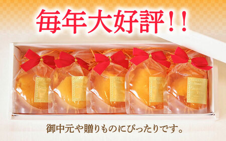 【2026年5月上旬-発送】【夏季限定】茂木びわ ゼリー 5個入 / びわ ビワ ゼリー フルーツ 果物 ギフト 贈答 お中元 / 南島原市 / 本田屋かすてら本舗 [SAW039]