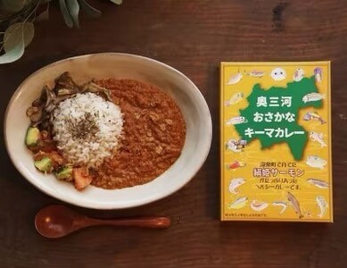 絹姫サーモン奥三河おさかなキーマカレー　6個セット  レトルトカレー カレー 魚カレー -009