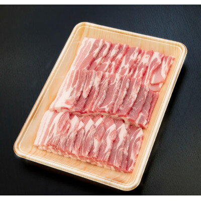 【ふるさと納税】養老山麓豚 バラ 焼肉用 500g(2～3人前)【配送不可地域：離島】【1634044】